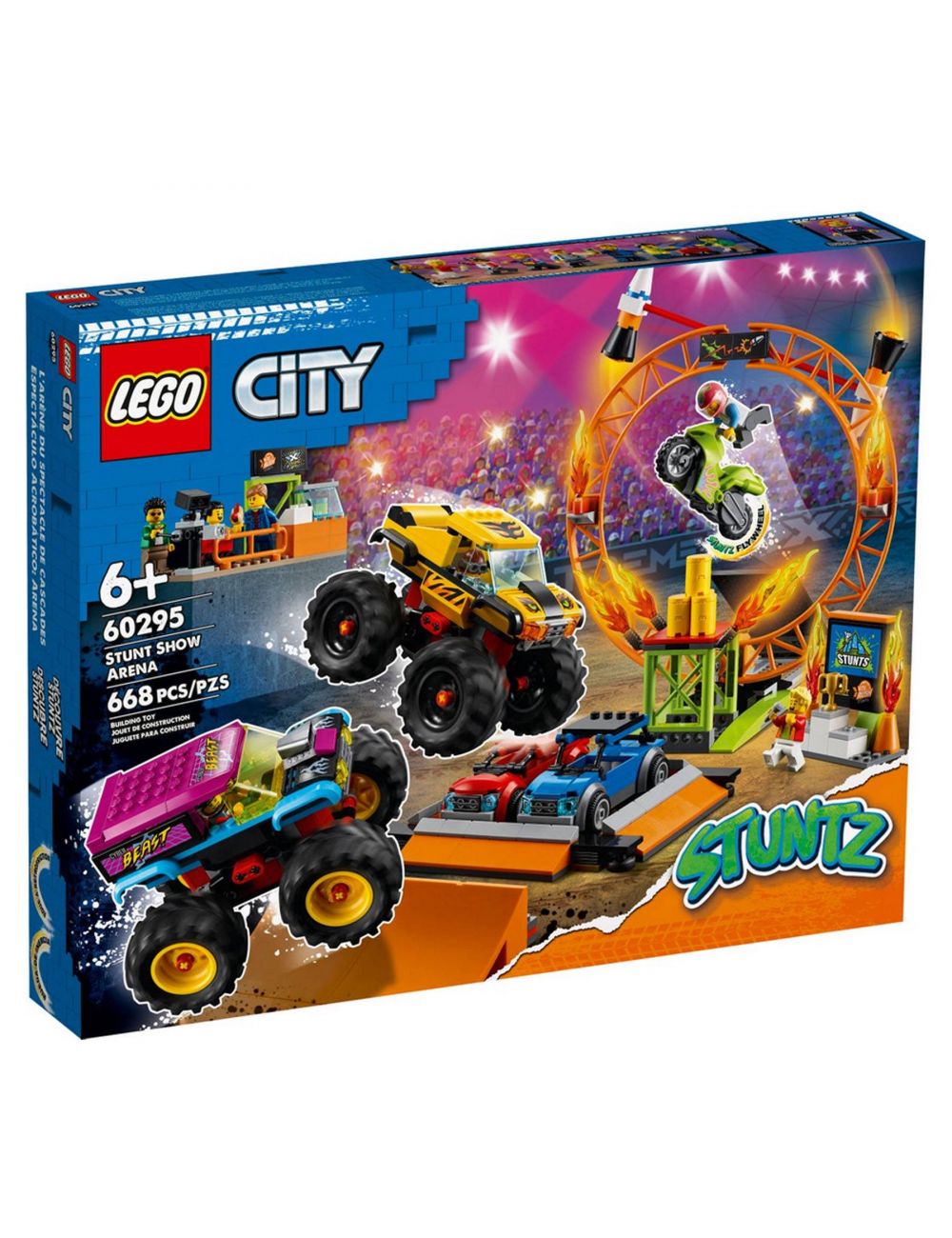 LEGO City Stuntz Arena Pokazów Kaskaderskich Zestaw 60295