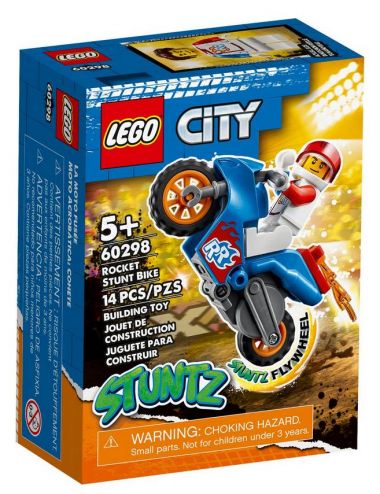 LEGO City Stuntz Rakietowy Motocykl Kaskaderski 60298