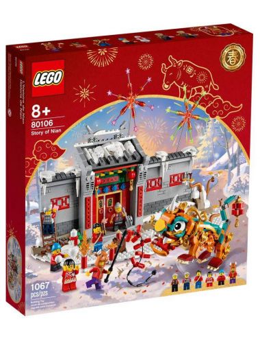 LEGO Historia Niana Chiński Nowy Rok Zestaw 80106