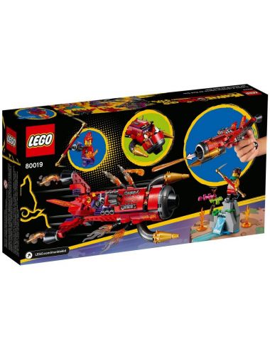 LEGO Monkie Kid Piekielny Odrzutowiec Red Sona 80019