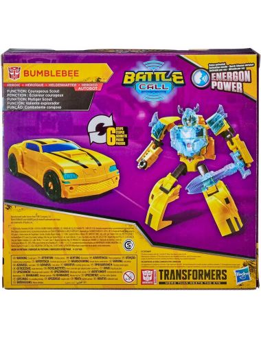 Hasbro Transformers Battle Call BumBleBee Pojazd Figurka E8373
