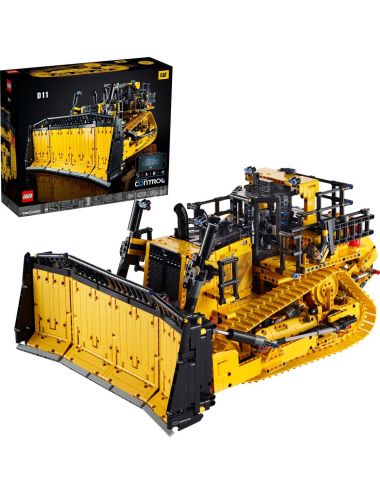 LEGO Technic Sterowany przez aplikację buldożer Cat D11 42131