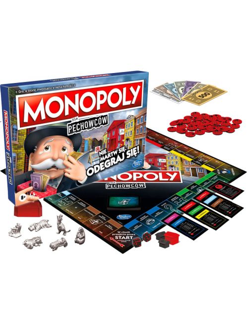 Hasbro Monopoly Pechowców Gra Planszowa E9972