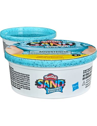 Play-Doh Sand Shimmer Stretch Brokat Tuba Niebieski Hasbro F0108