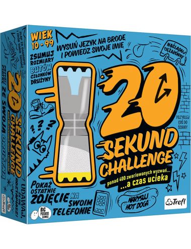 Trefl Gra 20 Sekund Challenge Towarzyska Rodzinna 01934