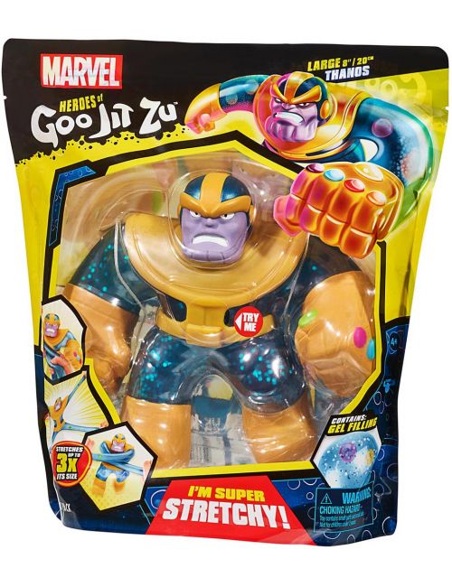 Goo Jit Zu Figurka Thanos Marvel Miękka Rozciągliwa Gniotek 41130