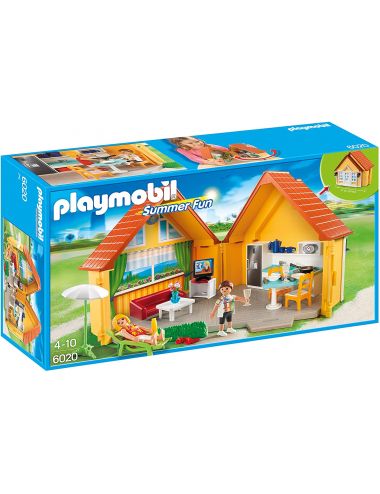 Playmobil Summer Fun Składany Domek Letniskowy Zestaw Klocki 6020