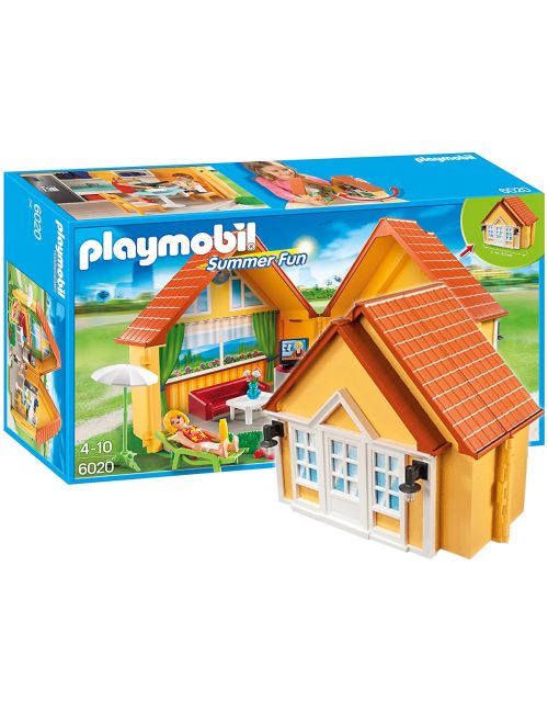 Playmobil Summer Fun Składany Domek Letniskowy Zestaw Klocki 6020