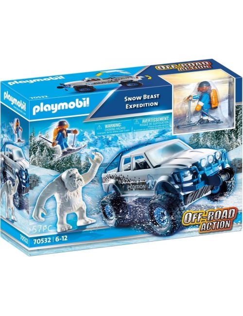 Playmobil Off-Road Action Wyprawa Śnieżna Zestaw Klocki 70532