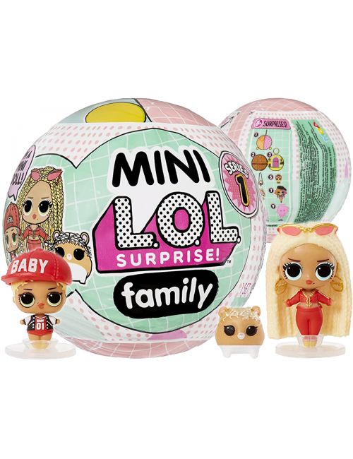 LOL Surprise Mini Family Kula Domek Laleczki 579632