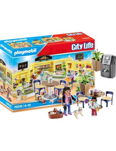 Playmobil City Life Centrum Handlowe Zestaw Mega Zestaw Klocki 70535