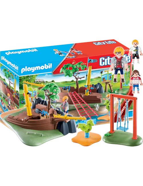 Playmobil City Life Plac Zabaw z Dużym Wrakiem Statku 70741