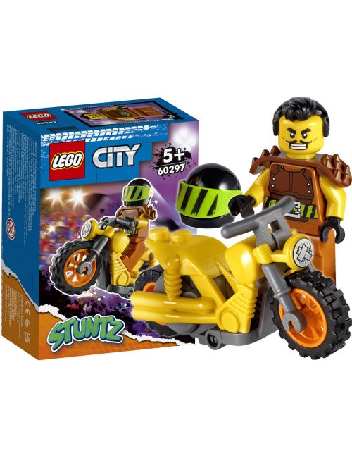 LEGO City Stuntz Demolka Na Motocyklu Kaskaderskim 60297