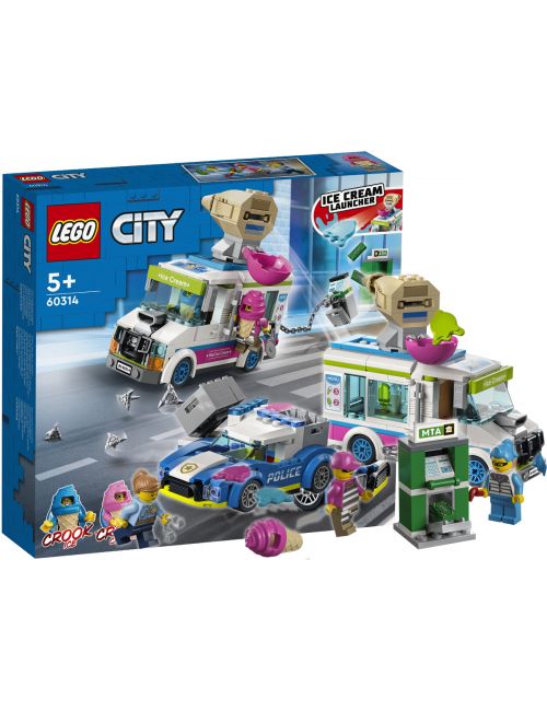 LEGO City Policyjny Pościg Za Furgonetką Z Lodami 60314