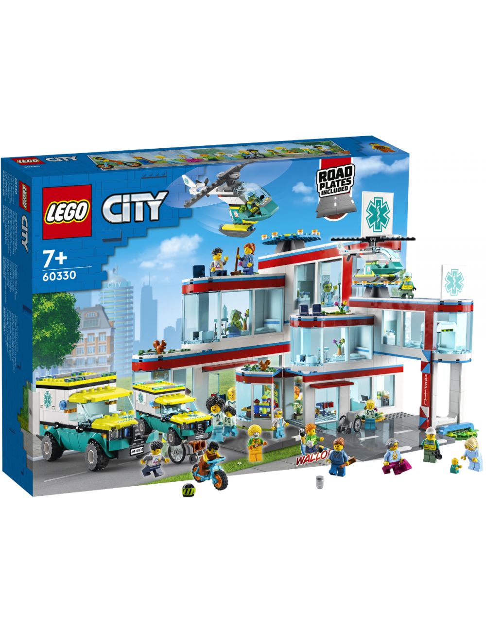 LEGO City Szpital Zestaw Klocki 60330