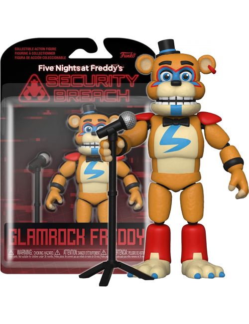 Funko Action FNAF Glamrock Freddy Security Breach Ruchoma Figurka 47490