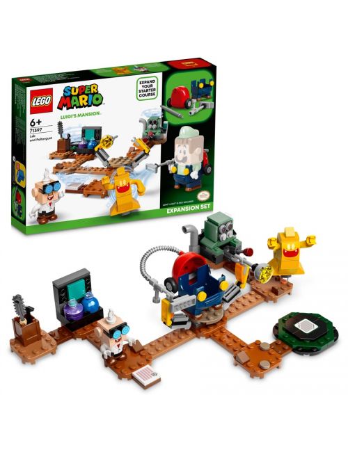 LEGO Super Mario Zestaw rozszerzający Laboratorium w rezydencji Luigiego i Poltergust 71397