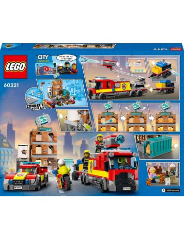 LEGO City Staż Pożarna 60321