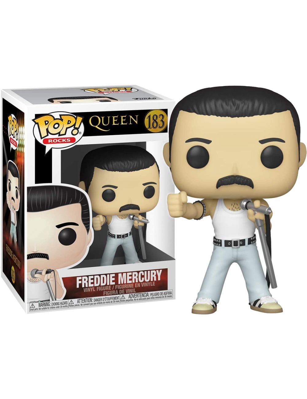 Funko POP! Rocks Queen Freddie Mercury Radio Gaga Figurka 183