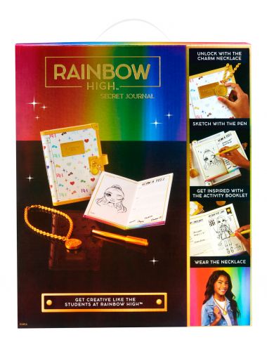 Rainbow High Journal Sekretny Pamiętnik Dziennik Z Kłódką 578499