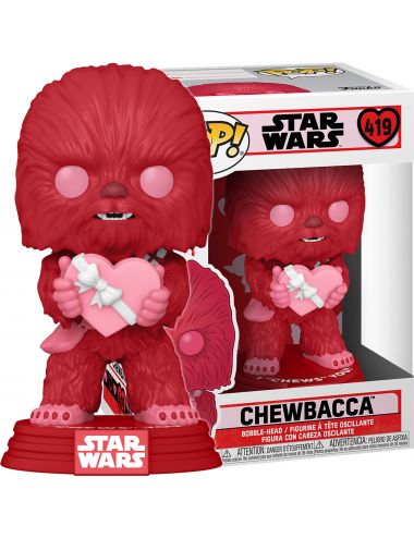Funko POP! Star Wars Chewbacca Figurka Edycja Walentynkowa 419