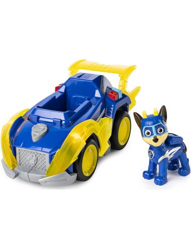 Spin Master Psi Patrol Mighty Pups Super Pups Chase Deluxe Vehicle Pojazd z Figurką