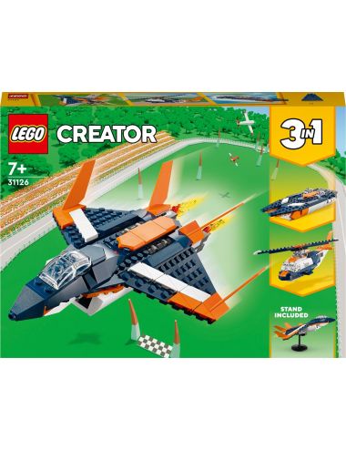 LEGO Creator Odrzutowiec naddźwiękowy 3w1 31126