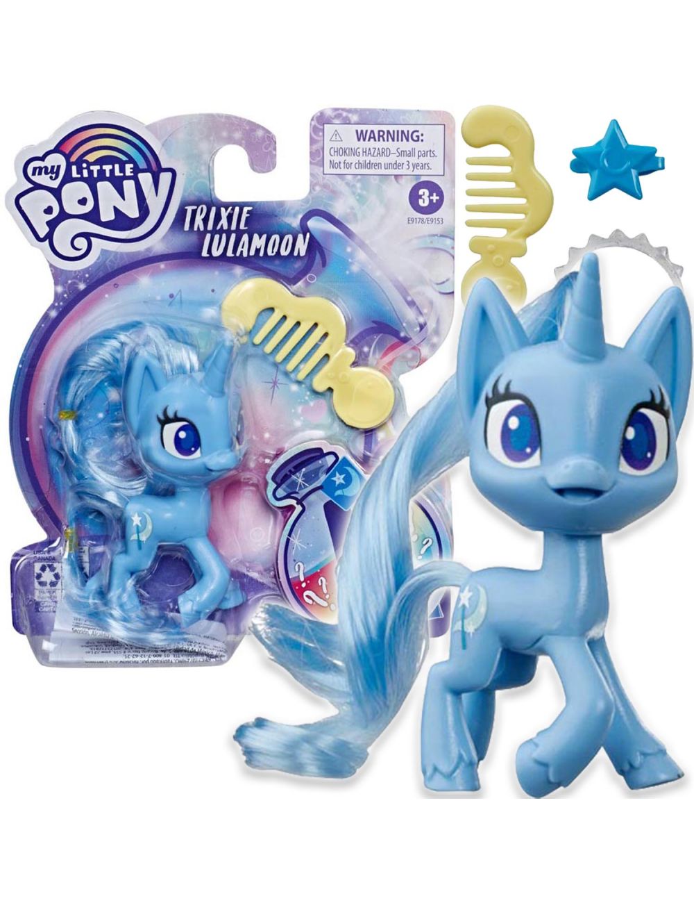 My Little Pony Trixie Lulamoon Magiczny Brokatowy Eliksir Kucyk Hasbro E9178
