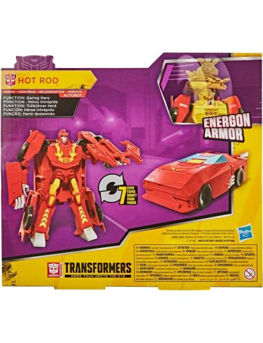 Transformers Cyberverse Figurka Hot Rod Samochód Hasbro E7107