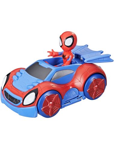 Marvel Spidey Amazing Friends Pojazd Web-Crawler 2w1 Figurka Spidey Hasbro F1944