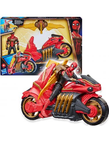 Spider-man Motocykl Jet Plecak Odrzutowy Web Figurka Hasbro F1110