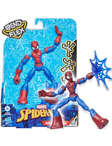 Marvel Figurka Spideraman 15cm Bend & Flex Hasbro E7686