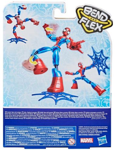 Marvel Figurka Spideraman 15cm Bend & Flex Hasbro E7686