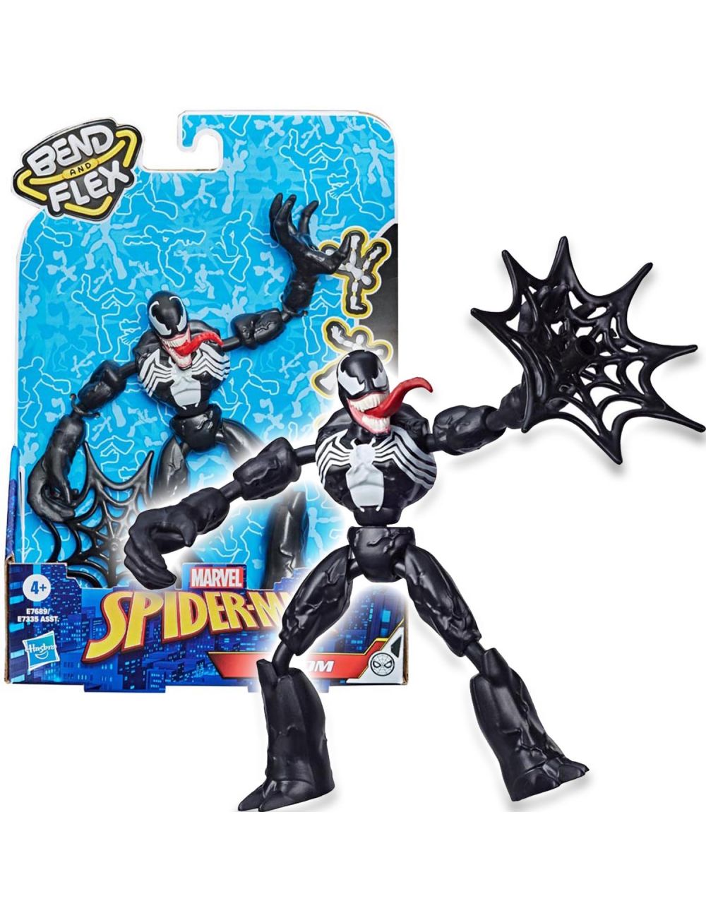 Marvel Figurka Miles Venom 15cm Bend & Flex Hasbro E7689