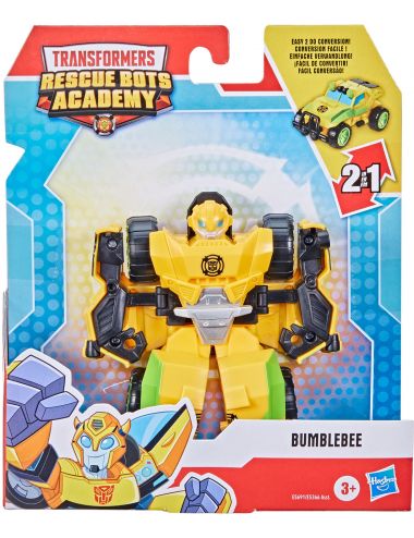 Transformers Rescue Bots Academy Bumblebee 2w1 Pojazd Mini Figurka Hasbro E5691