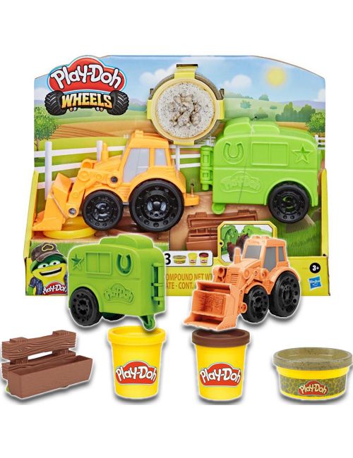 Play-Doh Wheels Ciastolina Plastelina Traktor Hasbro F1012