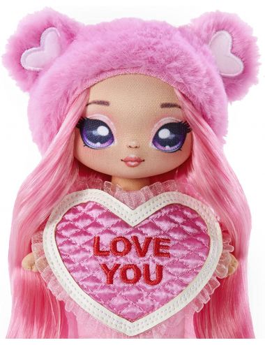 NaNaNa Surprise Sweetest Lalka Walentynkowa Gisele Goodheart Różowe Serduszko 581307