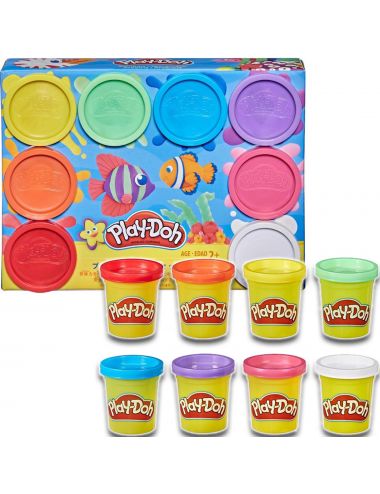 Play-Doh Pastelowe Zestaw Ciastoliny 8-Pak Hasbro E5062