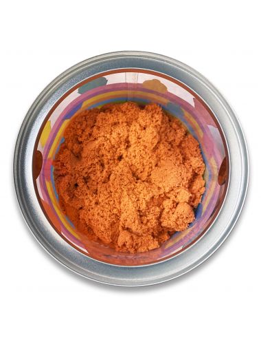 Epee Ultra Piasek Sand Pomarańczowy + 4 Foremki Muffinki 2 Narzędzia 900g Puszka 04254