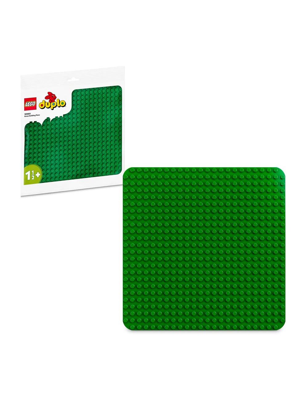 LEGO Duplo Duża Płytka Budowlana Zielona Opakowanie EKO 10980