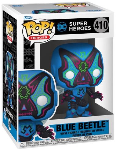 Funko POP! DC Dia De Los Blue Beetle Figurka Winylowa 410