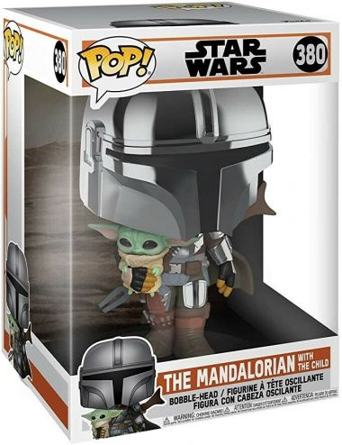 Funko POP! Star Wars The Mandalorian i Baby Yoda Figurka Winylowa 380