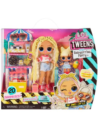 LOL Surprise Tweens Lalka Opiekunka Rae Sands Mini Laleczka Plaża 580492