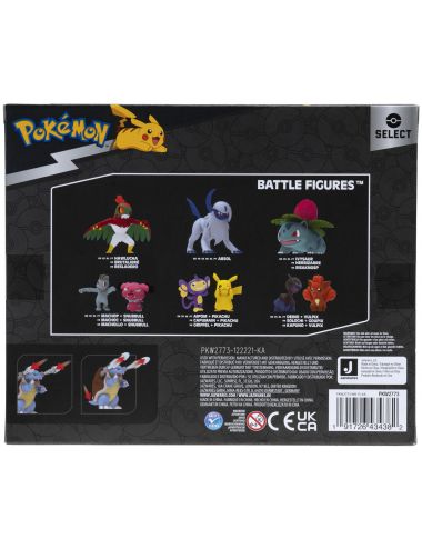Pokemon Select Figurka Kolekcjonerska Squirtle Wartortle i Blastoise 2773
