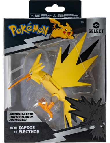 Pokemon Figurka Kolekcjonerska Zapdos Ruchoma Deluxe 15cm PKW2412