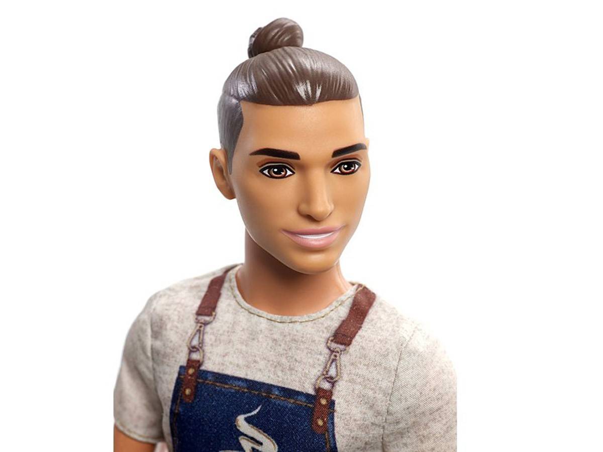 Barbie Lalka Ken Barista