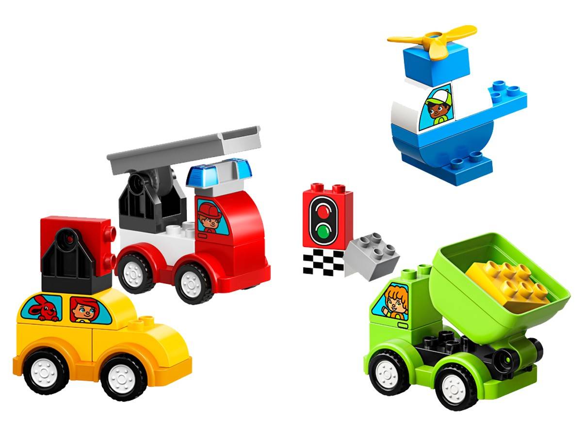 samochodziki lego